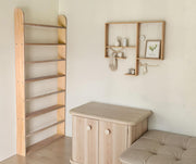 Estante Modular Oak em Pinho Maciço - Design Escandinavo Premium