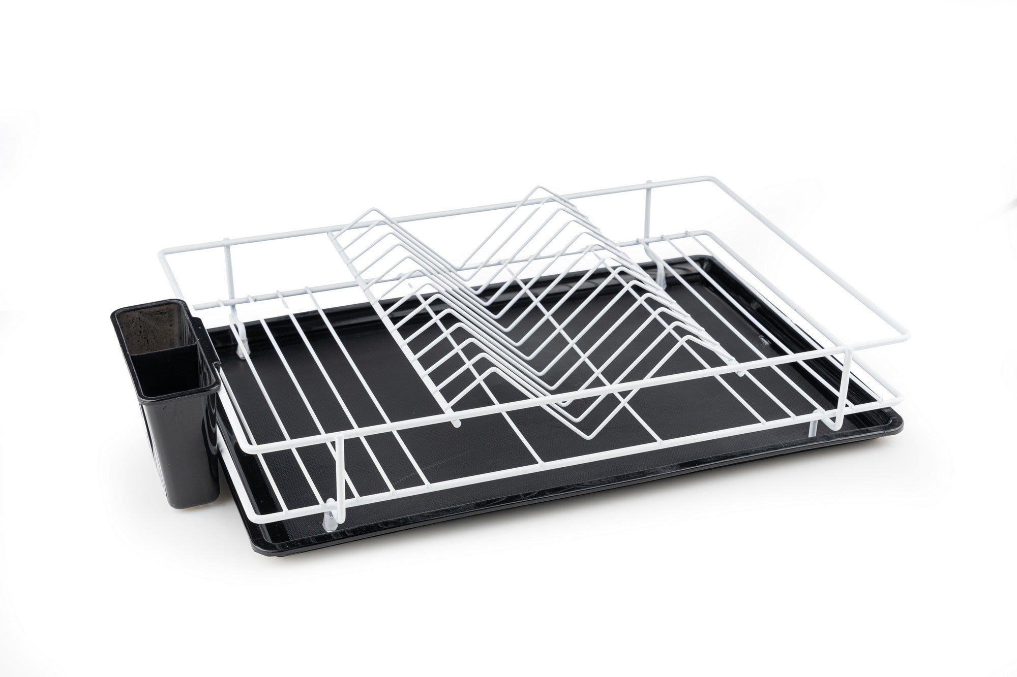 Escorredor de pratos – 47 x 31 x 11 cm – Branco – Metal
