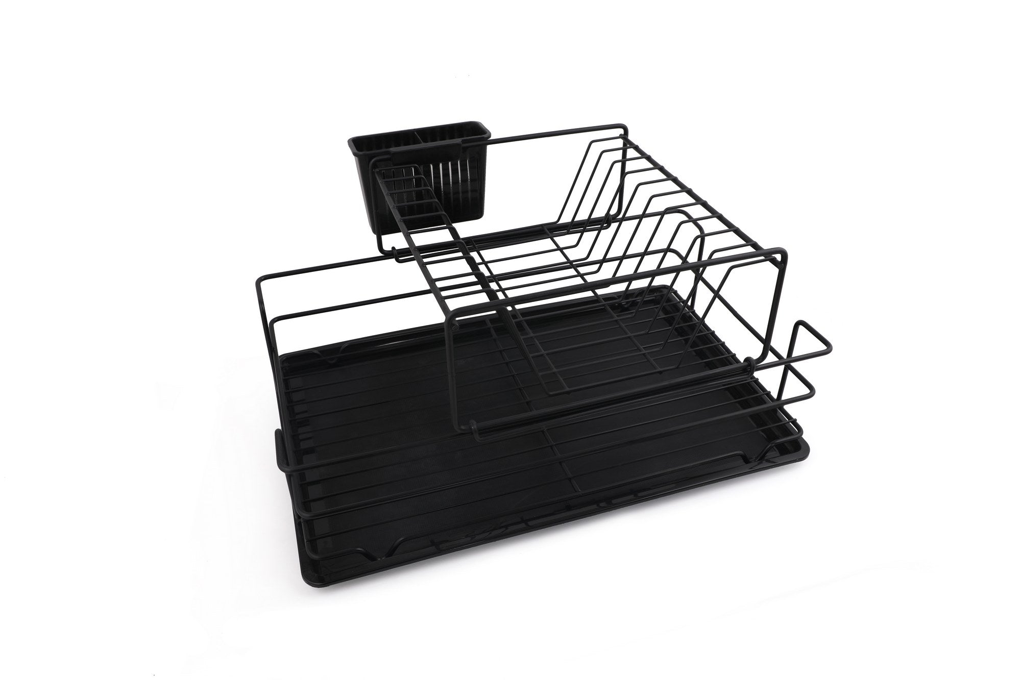 Escorredor de Pratos – 47 x 32 x 24 cm – Preto – Metal
