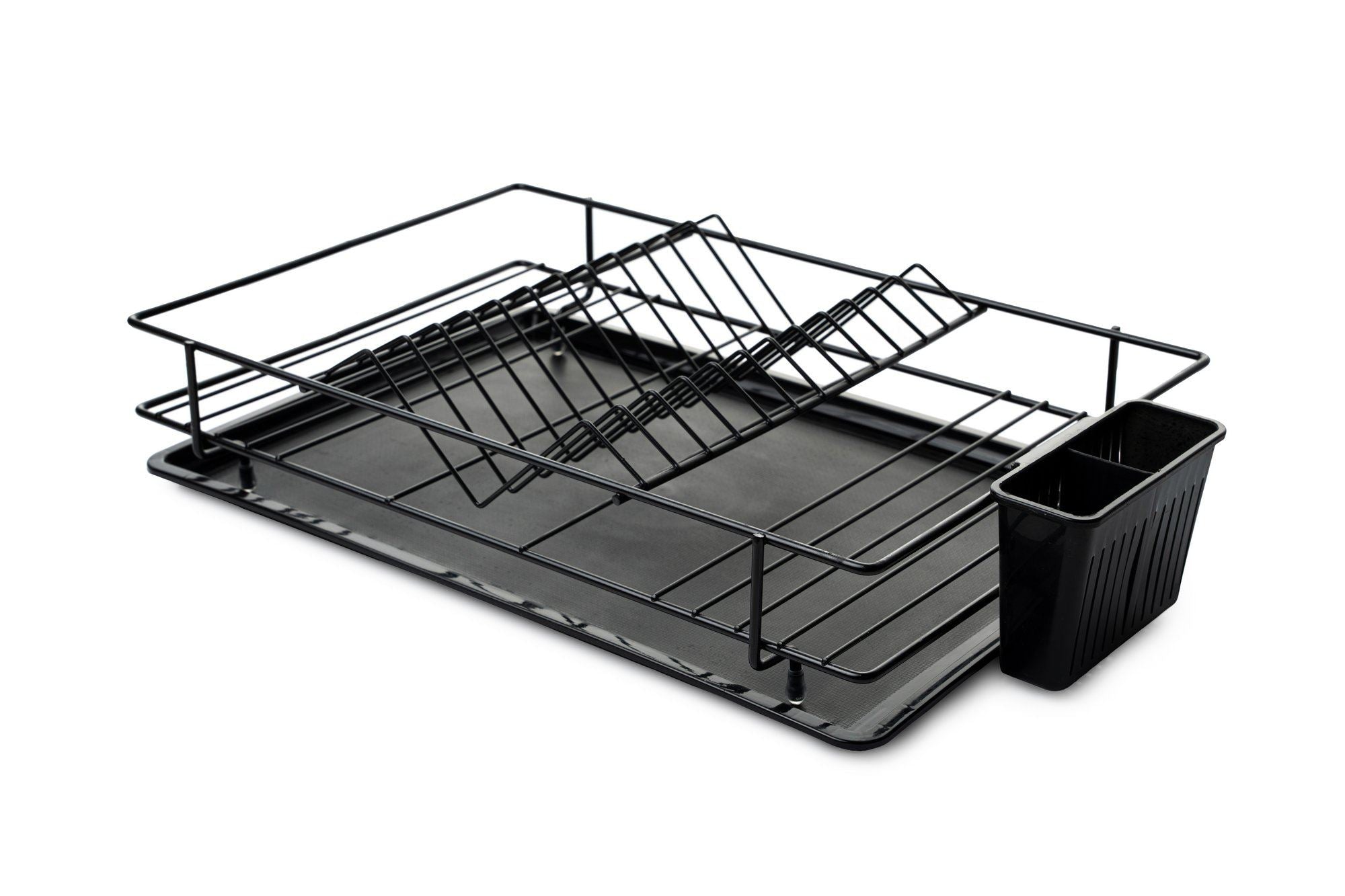 Escorredor de pratos – 47 x 31 x 11 cm – Preto – Metal