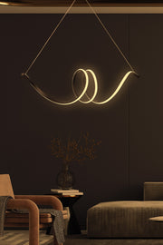 Candeeiro de Teto – 115 x 25 x 25 cm – Preto – Alumínio