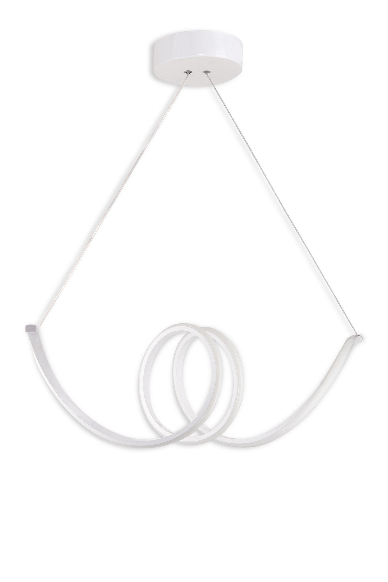 Candeeiro de Teto – 115 x 25 x 25 cm – Branco – Alumínio