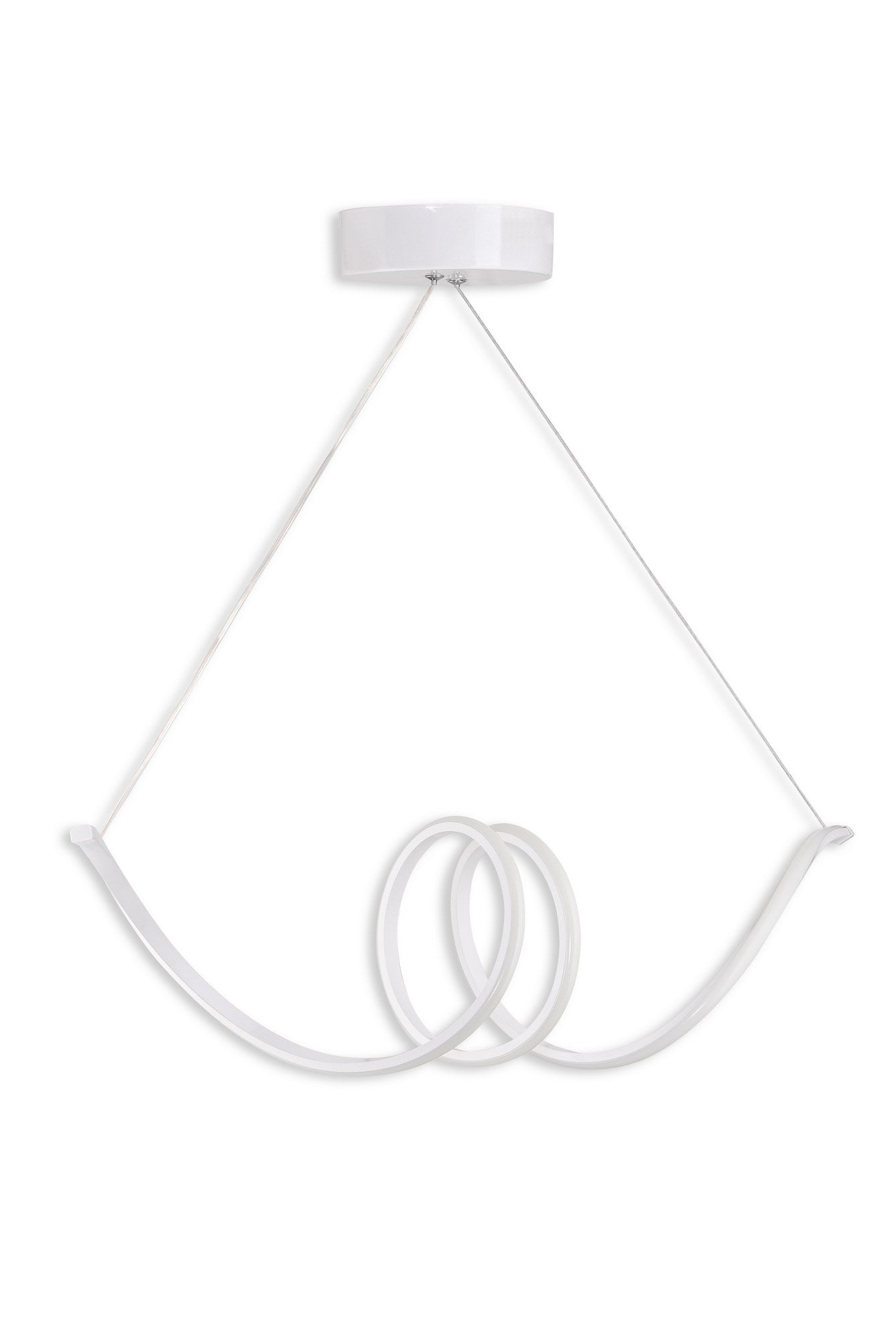 Candeeiro de Teto – 115 x 25 x 25 cm – Branco – Alumínio