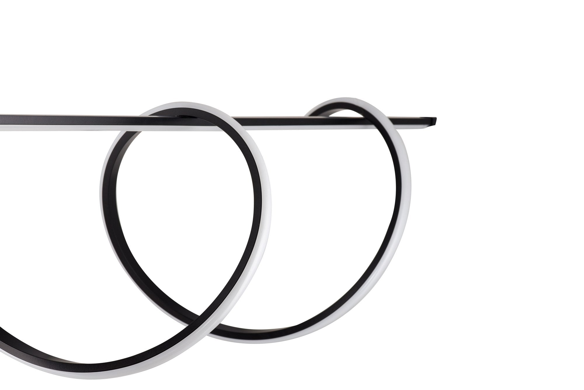 Candeeiro de Teto – 110 x 30 x 30 cm – Preto – Alumínio