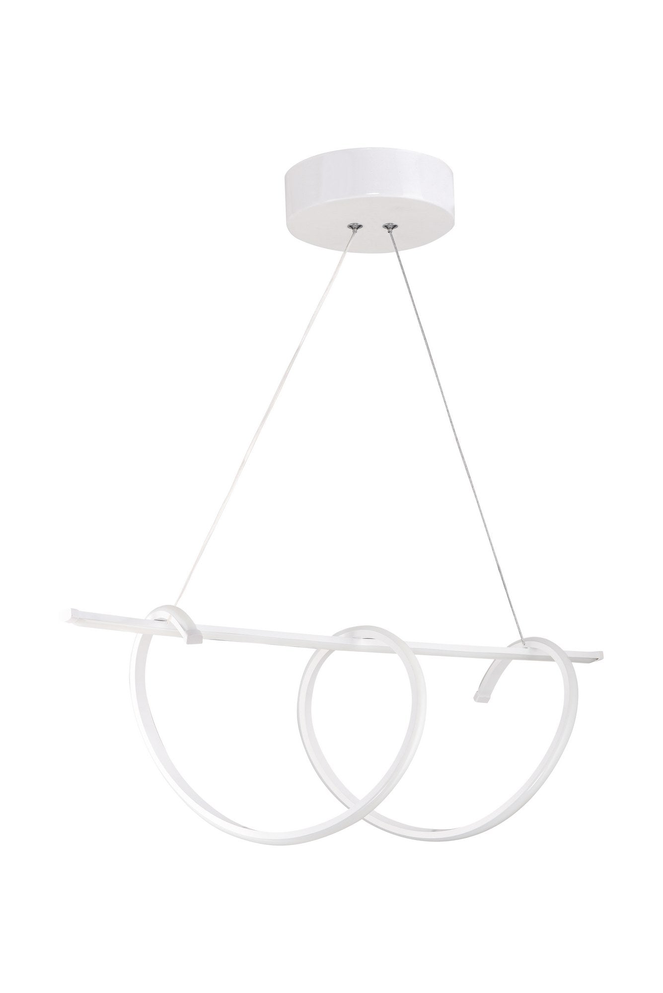 Candeeiro de Teto – 110 x 30 x 30 cm – Branco – Alumínio