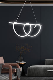 Candeeiro de Teto – 100 x 30 x 30 cm – Branco – Alumínio