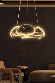 Candeeiro de Teto – 32 x 32 x 15 cm – Preto – Alumínio