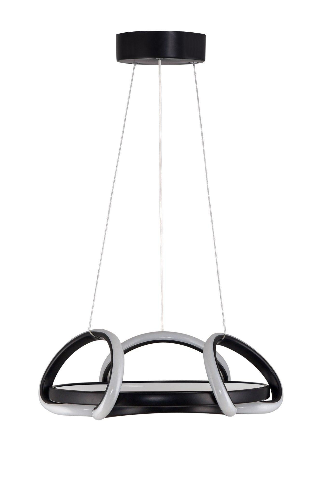 Candeeiro de Teto – 32 x 32 x 15 cm – Preto – Alumínio