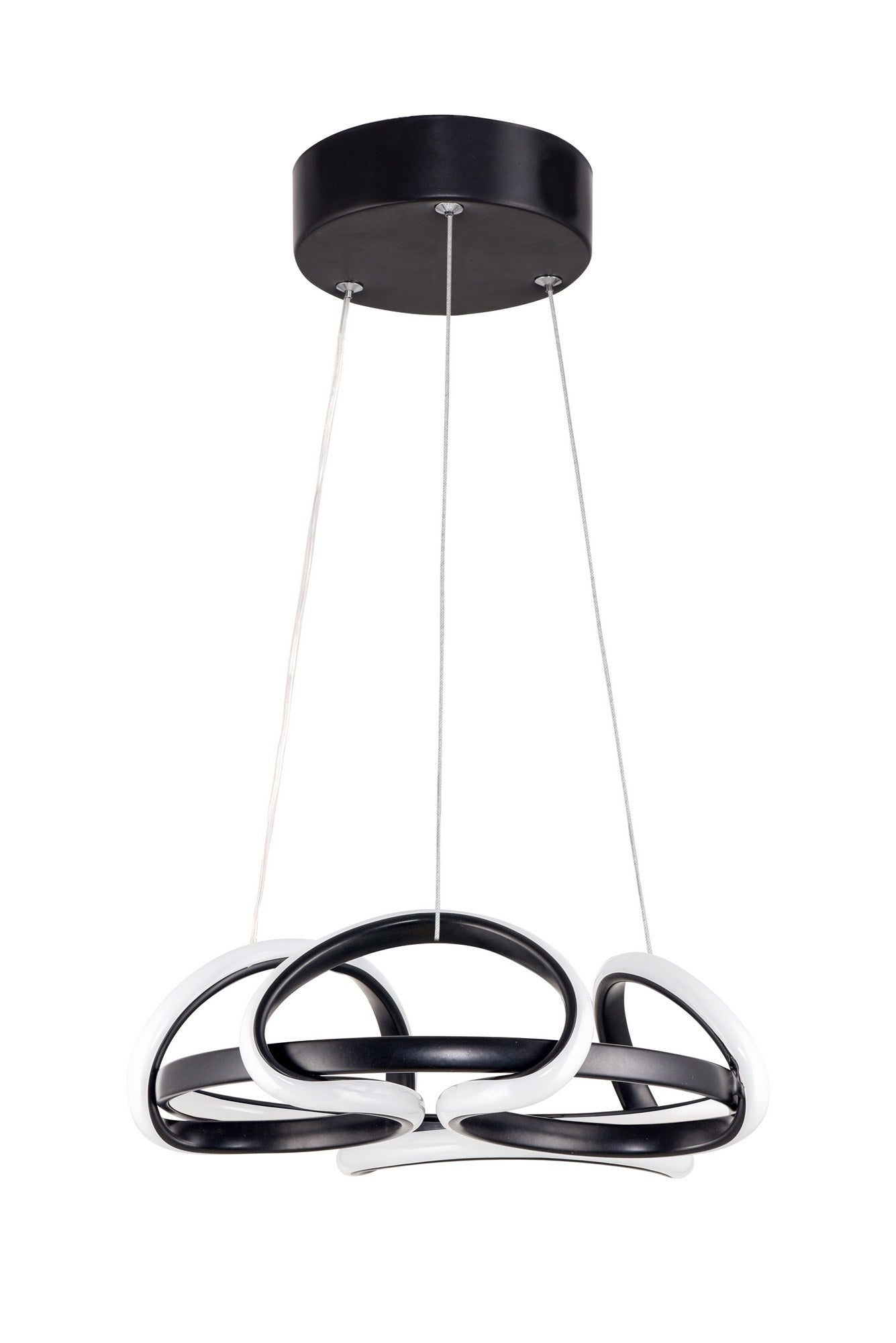 Candeeiro de Teto – 32 x 32 x 15 cm – Preto – Alumínio