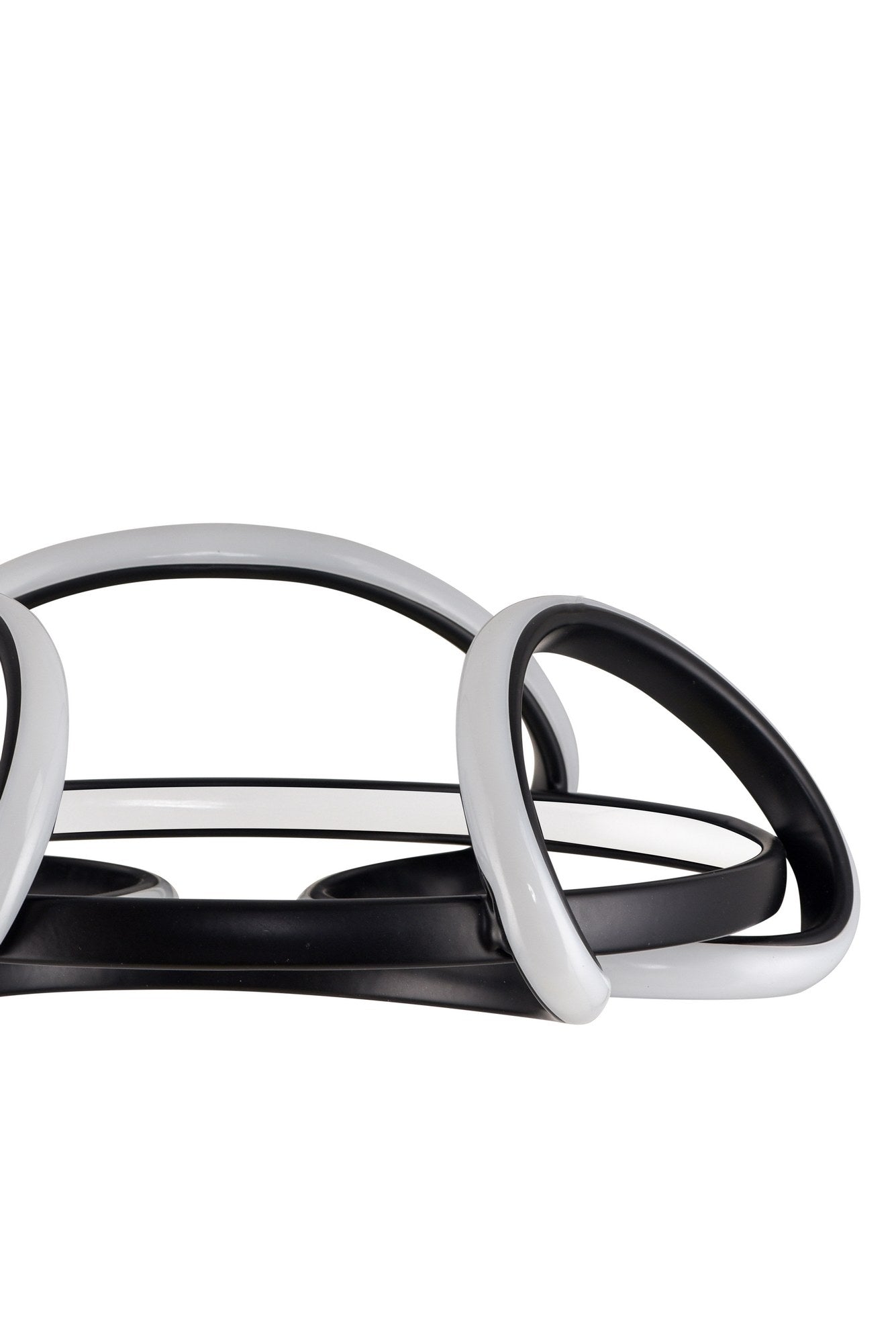 Candeeiro de Teto – 32 x 32 x 15 cm – Preto – Alumínio