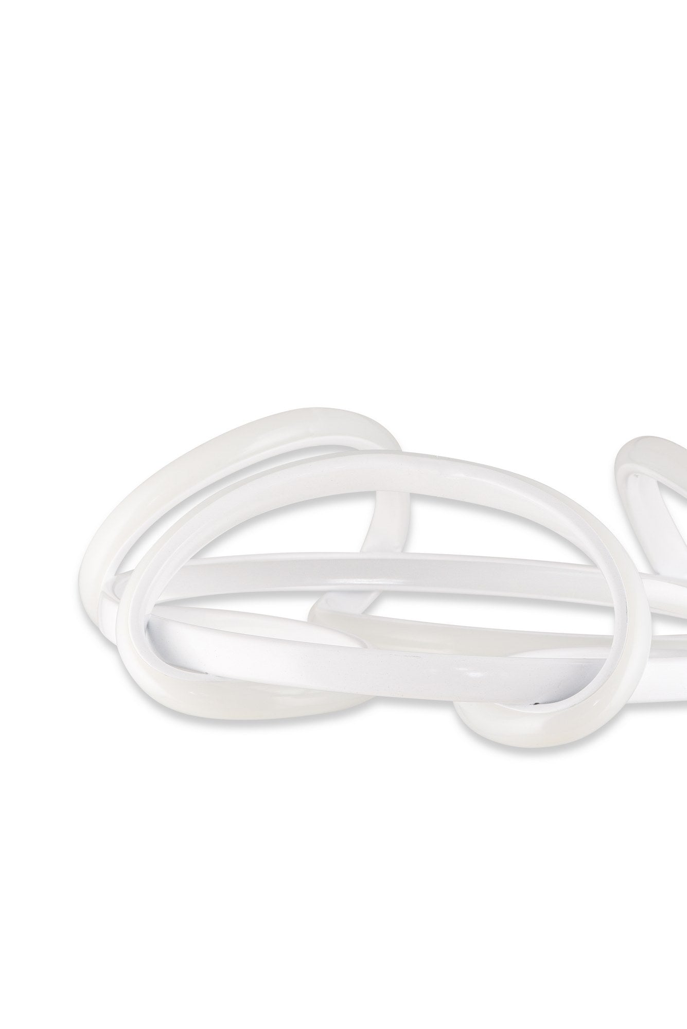 Candeeiro de Teto – 32 x 32 x 15 cm – Branco – Alumínio