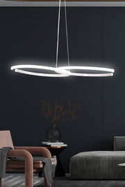 Candeeiro de Teto – 65 x 40 x 2 cm – Branco – Alumínio