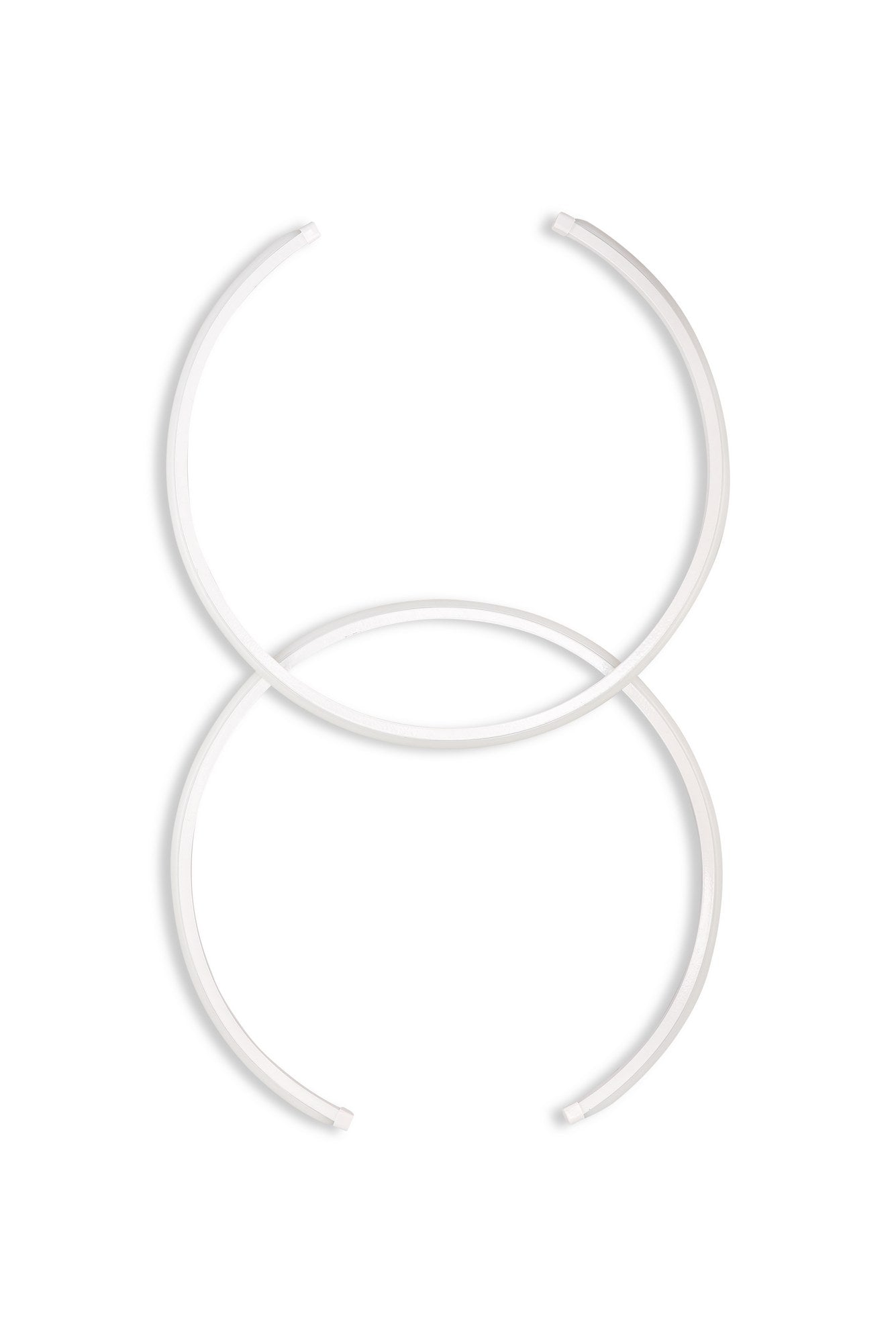 Candeeiro de Teto – 65 x 40 x 2 cm – Branco – Alumínio