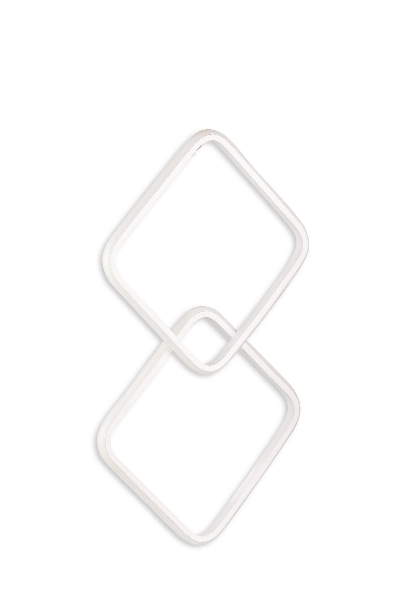 Candeeiro de Teto – 60 x 35 x 2 cm – Branco – Alumínio