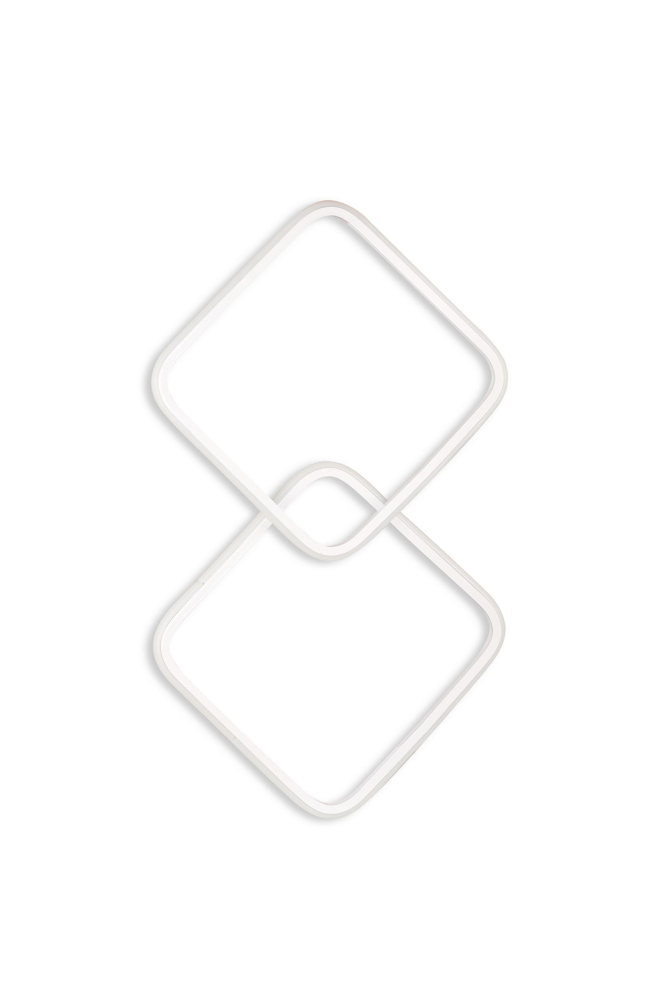 Candeeiro de Teto – 60 x 35 x 2 cm – Branco – Alumínio