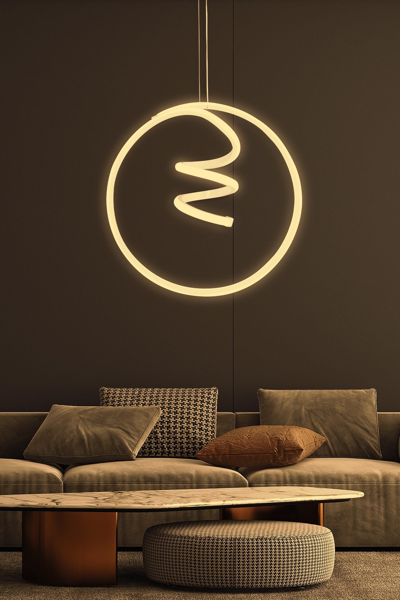 Candeeiro de Teto – 40 x 15 x 40 cm – Branco – Alumínio