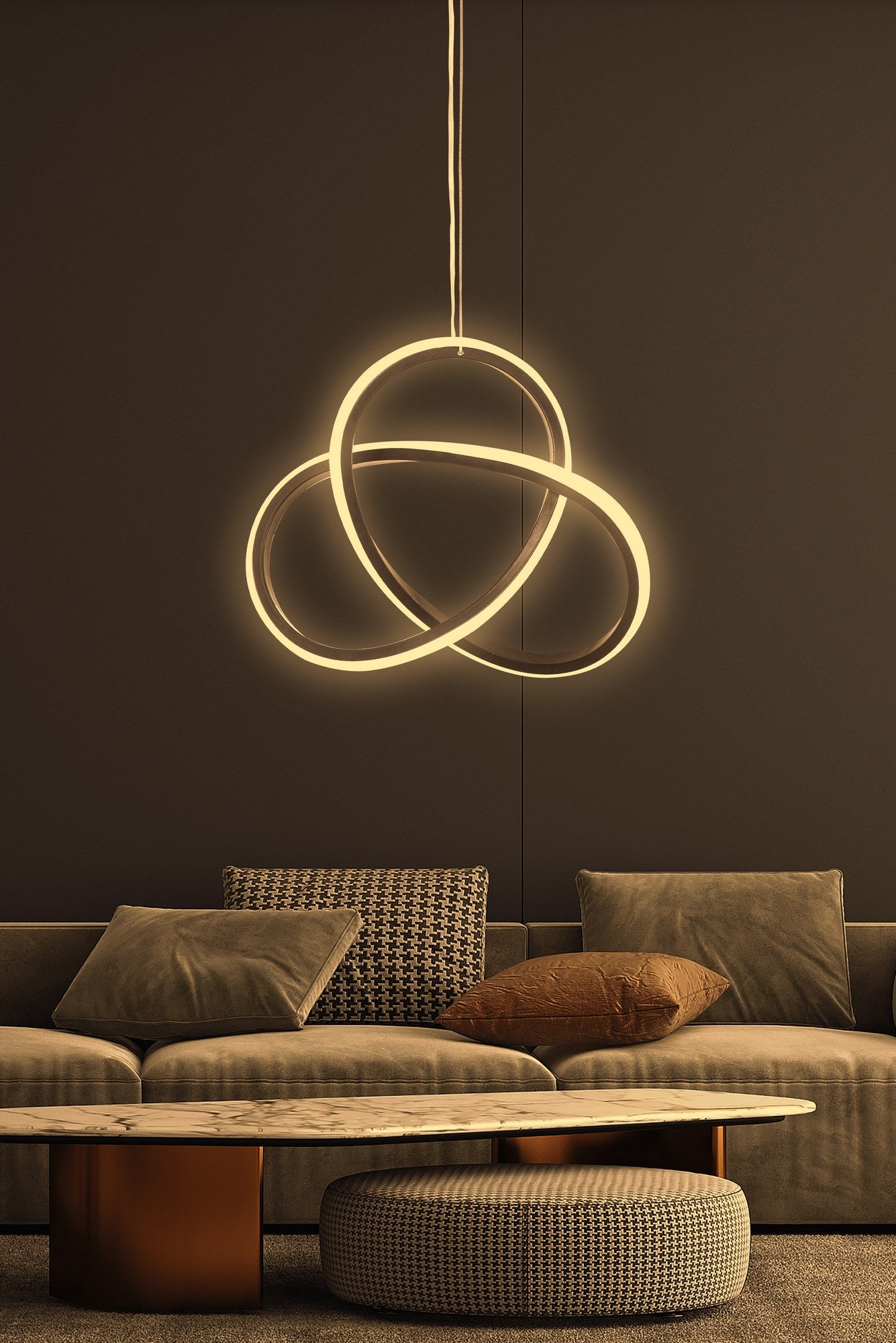 Candeeiro de Teto – 30 x 25 x 2 cm – Preto – Alumínio