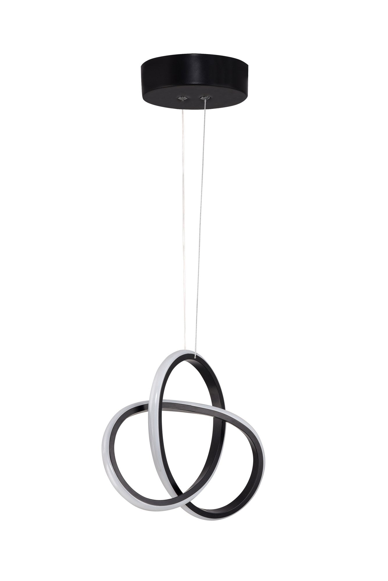 Candeeiro de Teto – 30 x 25 x 2 cm – Preto – Alumínio