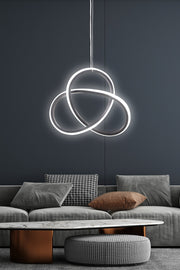 Candeeiro de Teto – 30 x 25 x 2 cm – Preto – Alumínio