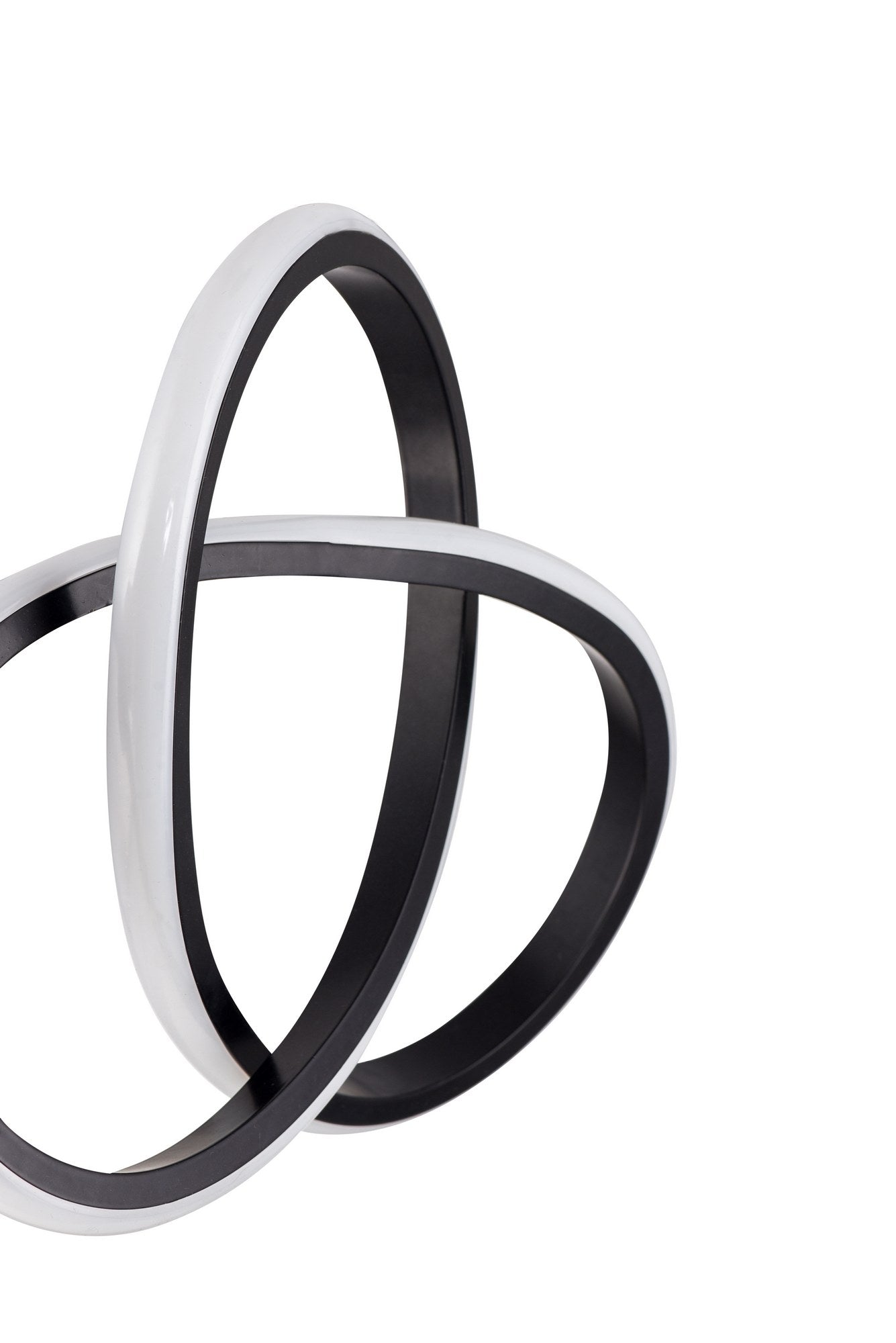 Candeeiro de Teto – 30 x 25 x 2 cm – Preto – Alumínio