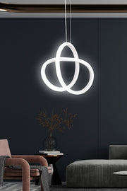 Candeeiro de Teto – 30 x 25 x 2 cm – Branco – Alumínio