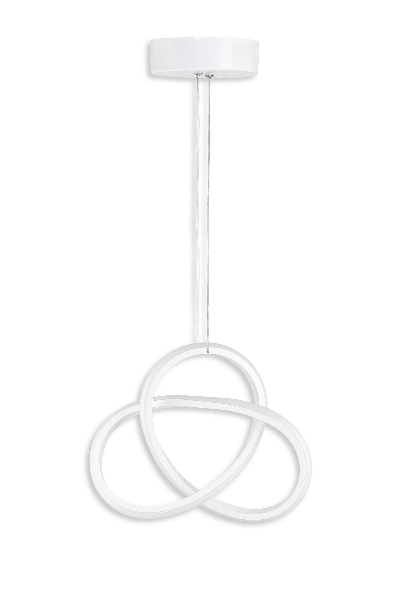 Candeeiro de Teto – 30 x 25 x 2 cm – Branco – Alumínio