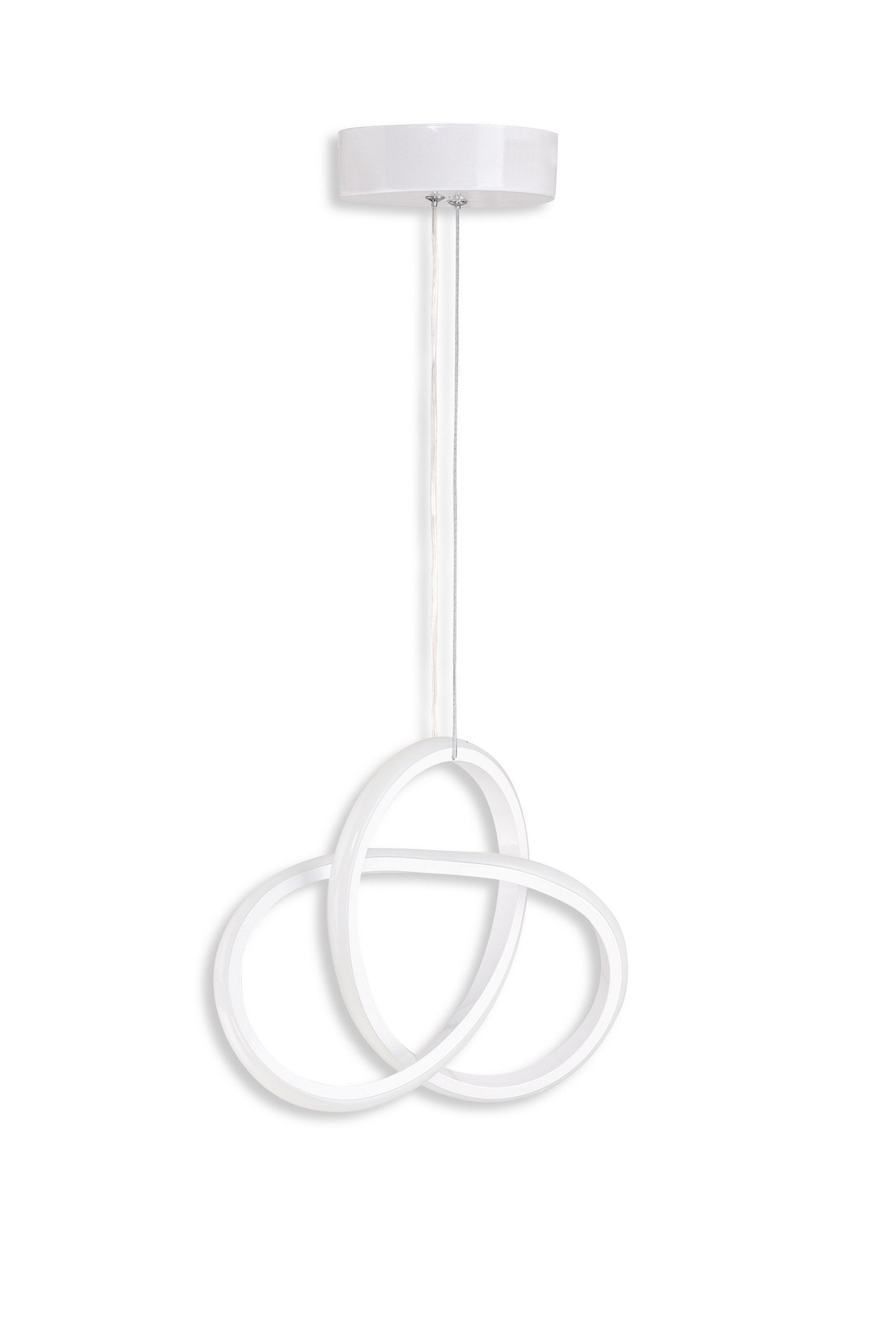 Candeeiro de Teto – 30 x 25 x 2 cm – Branco – Alumínio