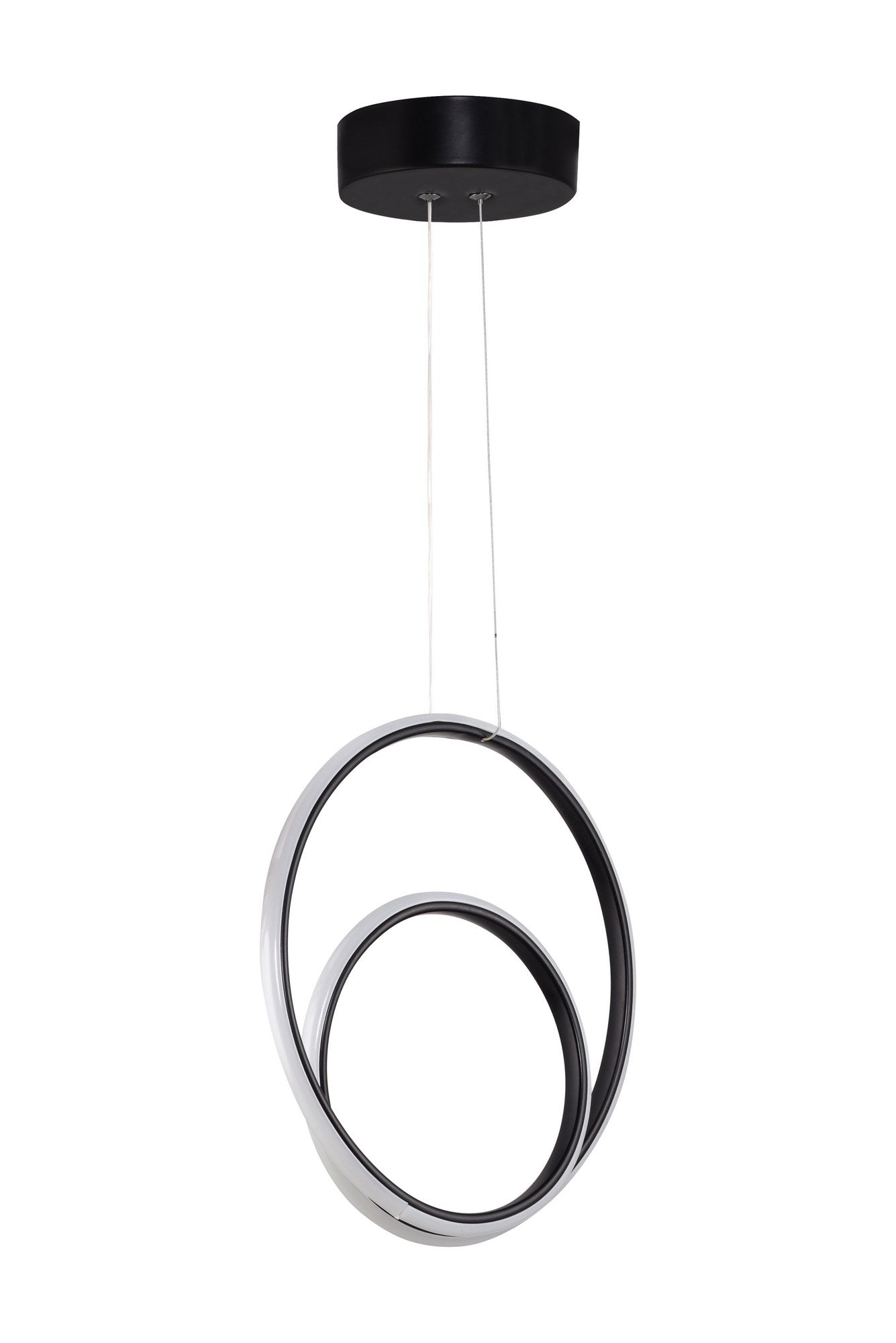 Candeeiro de Teto – 32 x 32 x 6 cm – Preto – Alumínio