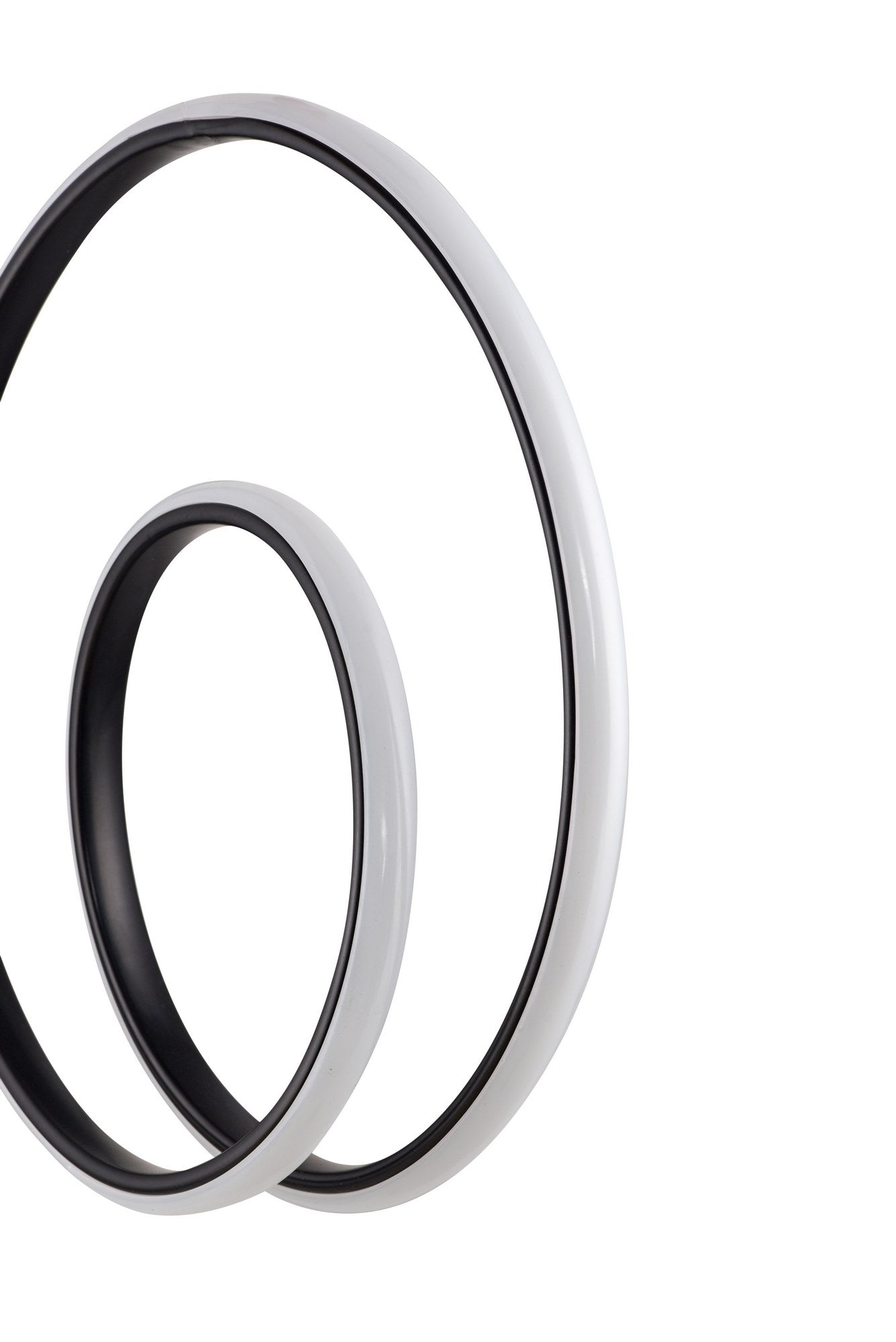 Candeeiro de Teto – 32 x 32 x 6 cm – Preto – Alumínio