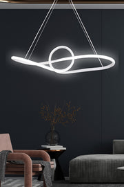 Candeeiro de Teto – 80 x 20 x 20 cm – Branco – Alumínio