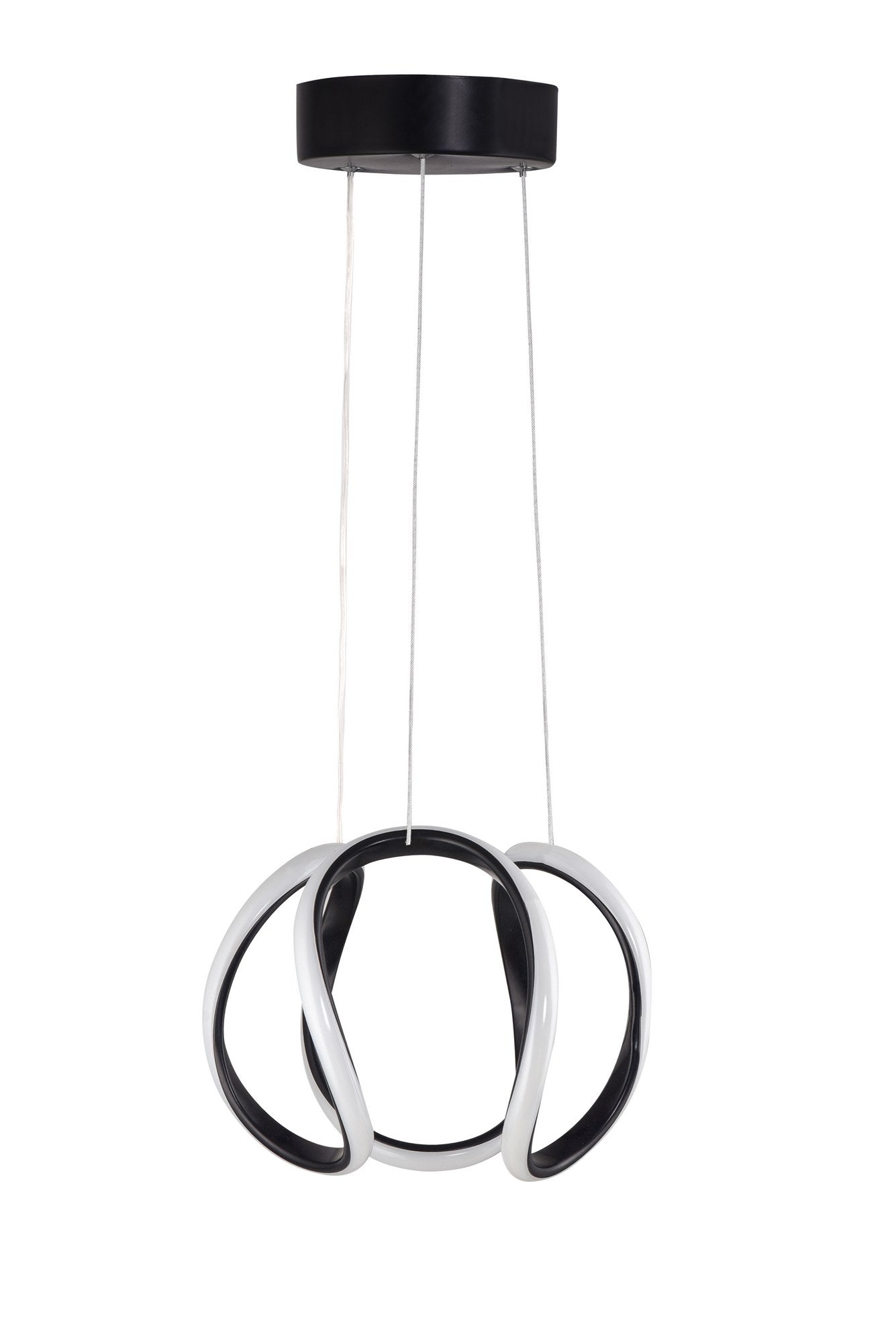 Candeeiro de Teto – 25 x 25 x 40 cm – Preto – Alumínio