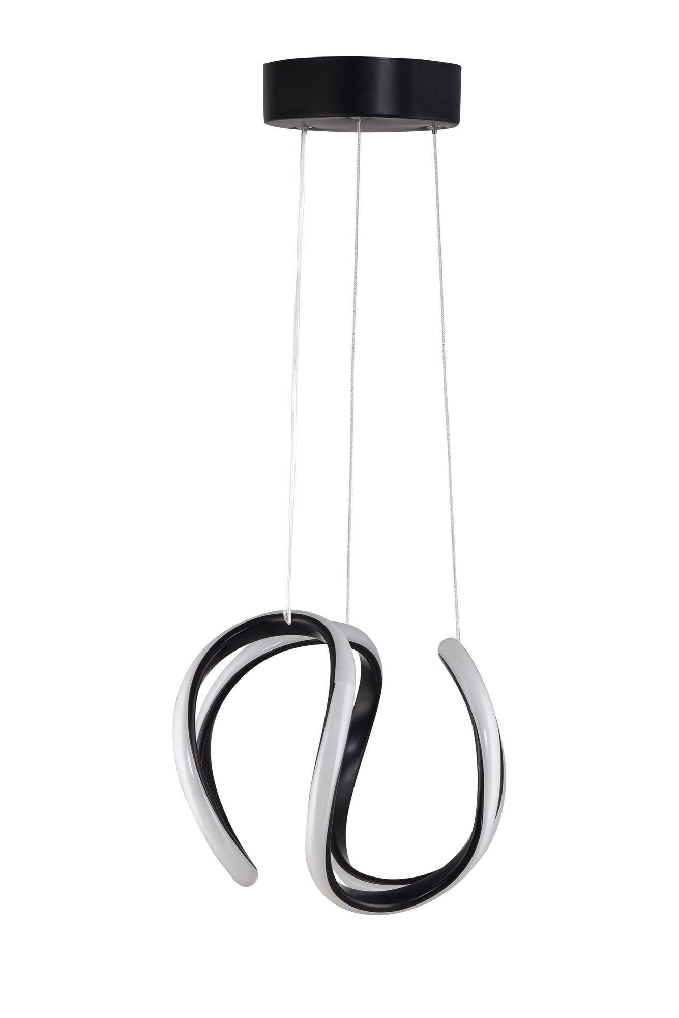 Candeeiro de Teto – 25 x 25 x 40 cm – Preto – Alumínio