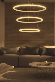 Candeeiro de Teto – 30 cm / 40 cm / 50 cm – Branco – Alumínio