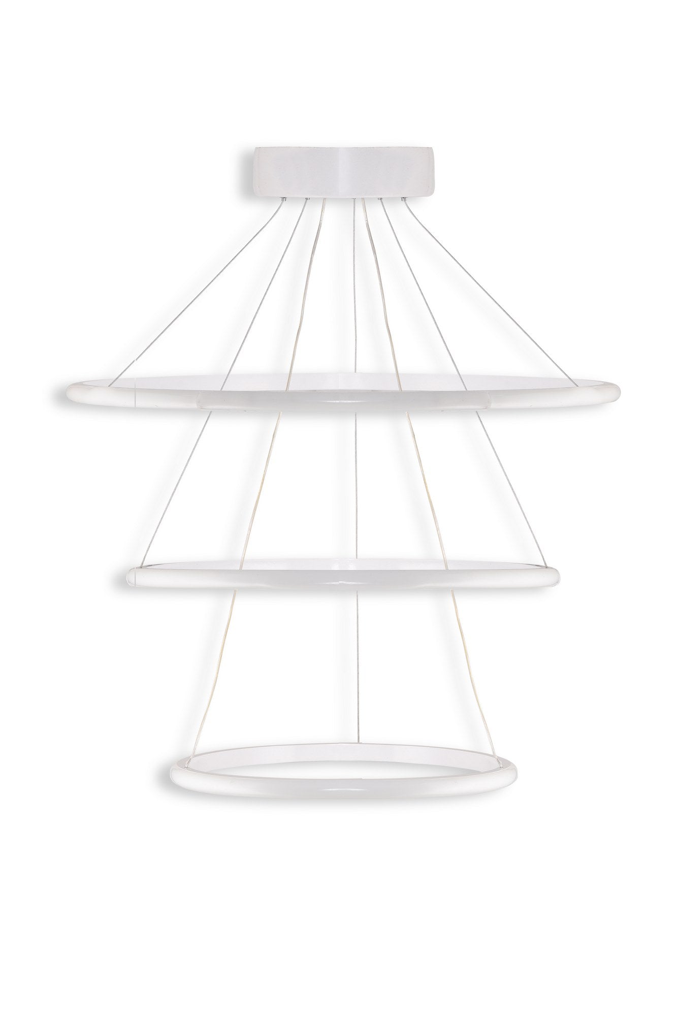 Candeeiro de Teto – 30 cm / 40 cm / 50 cm – Branco – Alumínio