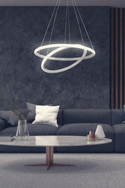 Candeeiro de Teto - 30 cm / 40 cm - Branco - Alumínio