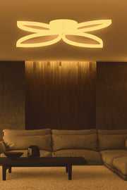 Candeeiro de Teto – 45 x 45 x 4 cm – Branco – Alumínio