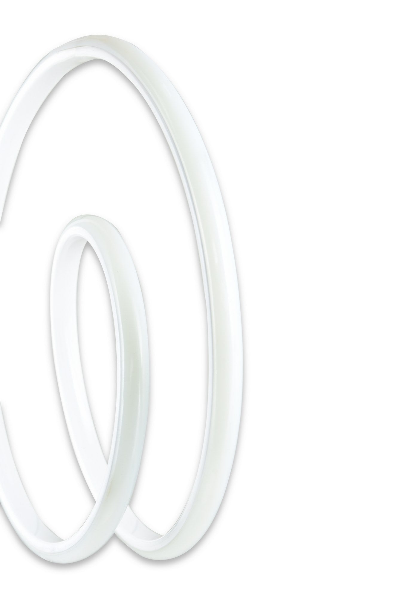 Candeeiro de Teto - 0-80 cm - Branco - Alumínio