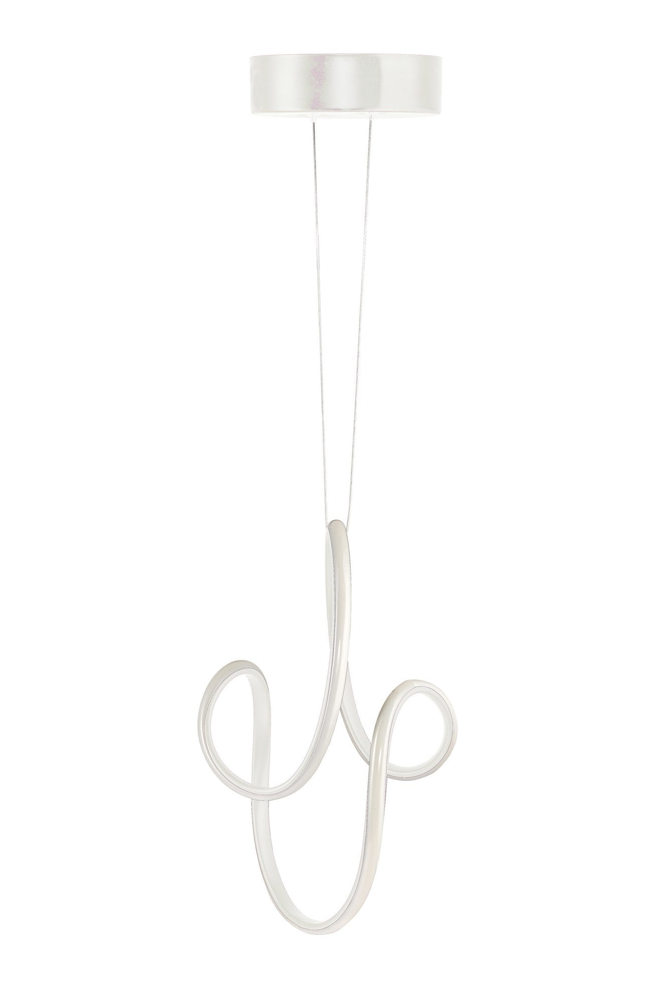 Candeeiro de Teto – 0-80 cm – Branco – Alumínio