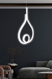 Candeeiro de Teto – 40 x 25 x 2 cm – Branco – Alumínio