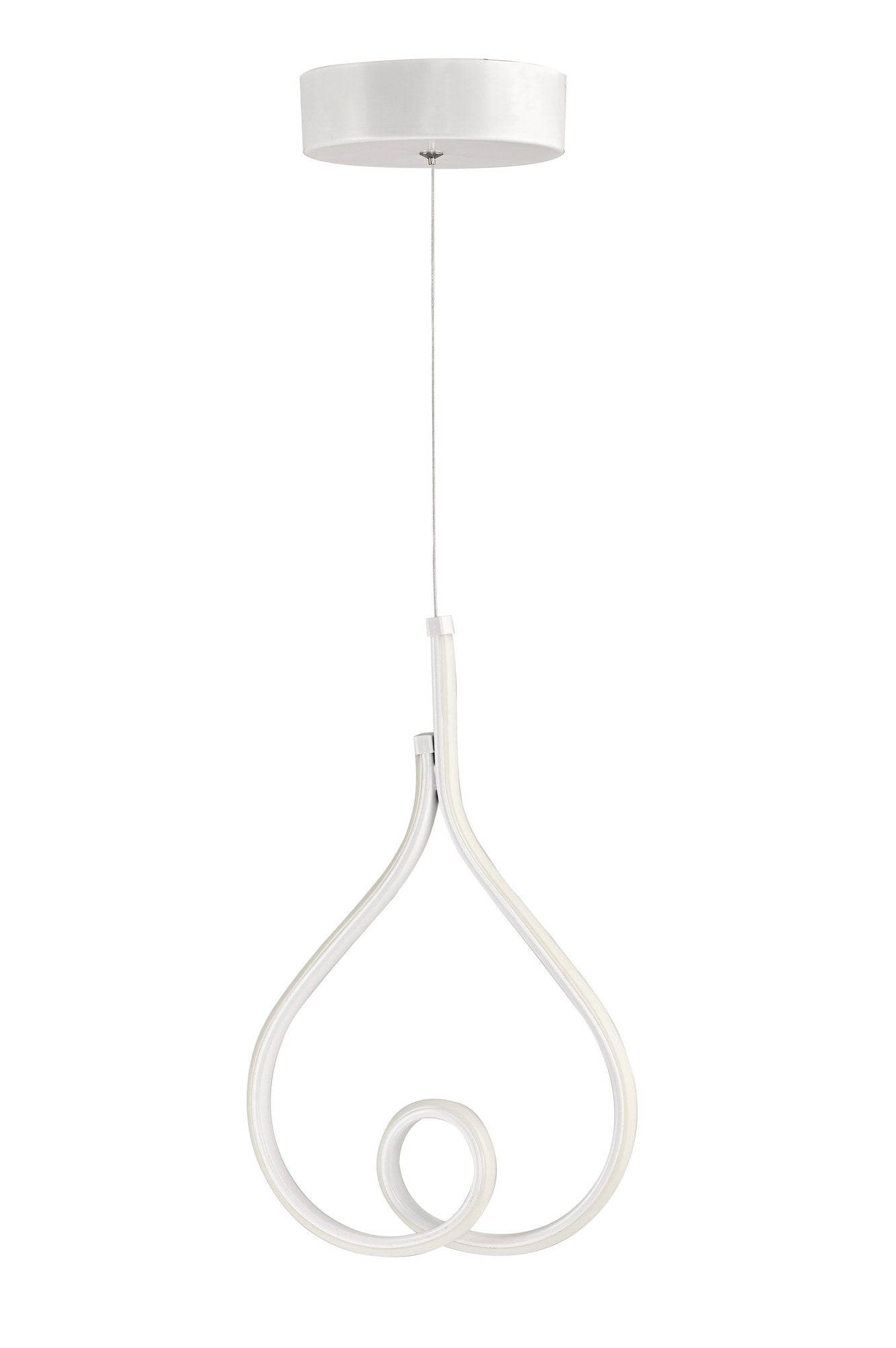 Candeeiro de Teto – 40 x 25 x 2 cm – Branco – Alumínio