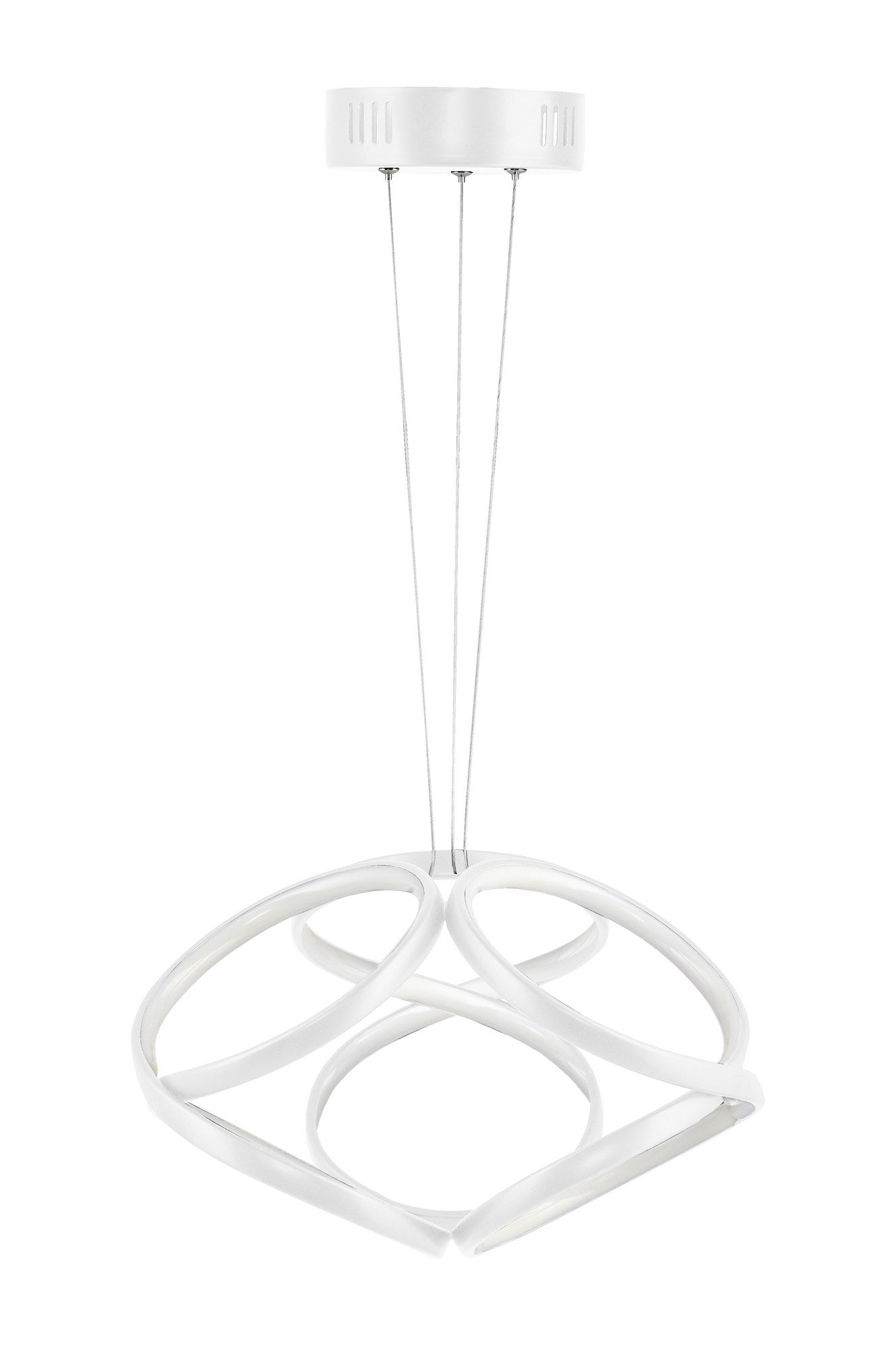 Candeeiro de Teto – 35 x 35 x 20 cm – Branco – Alumínio