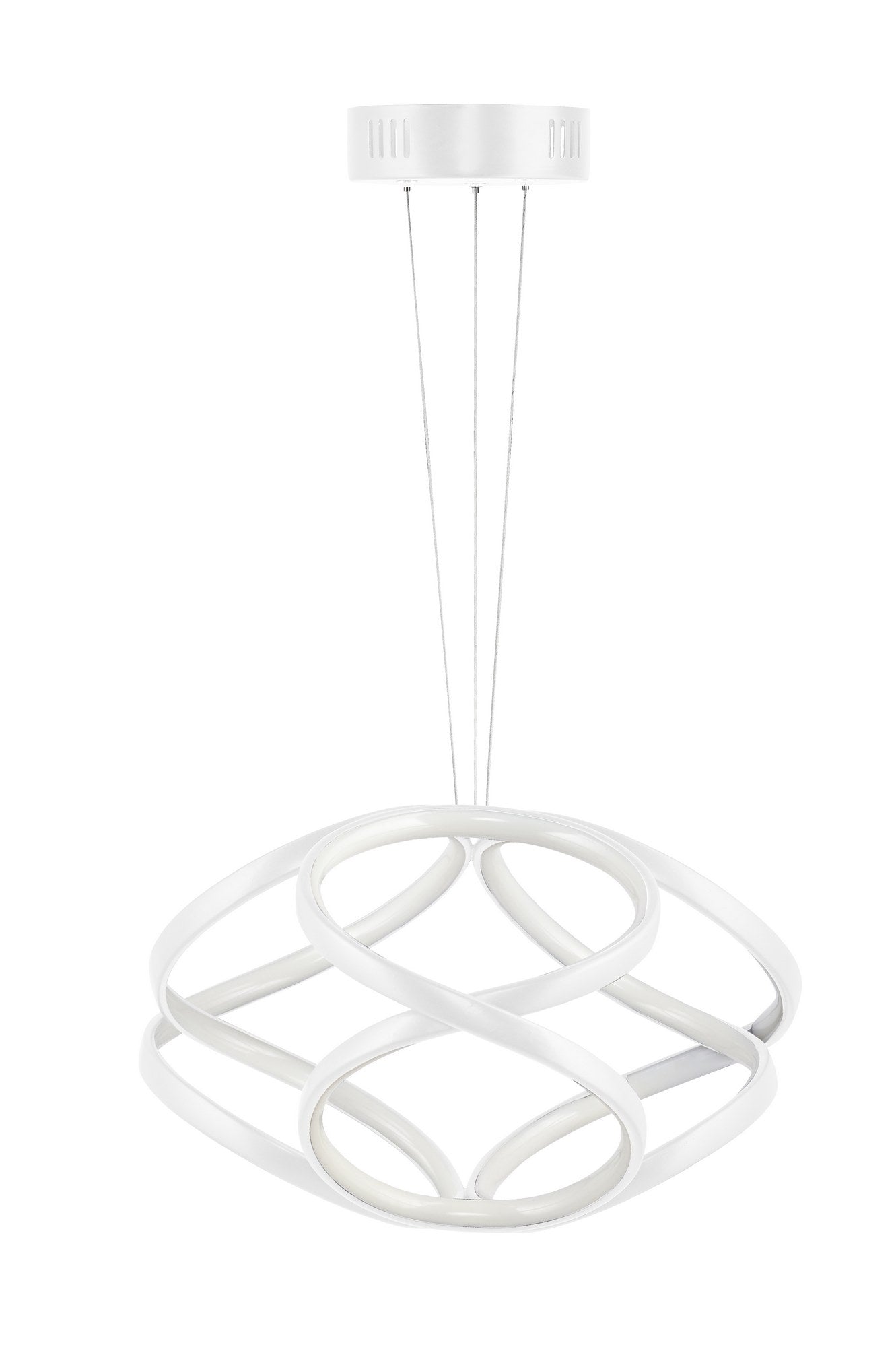 Candeeiro de Teto – 35 x 35 x 20 cm – Branco – Alumínio