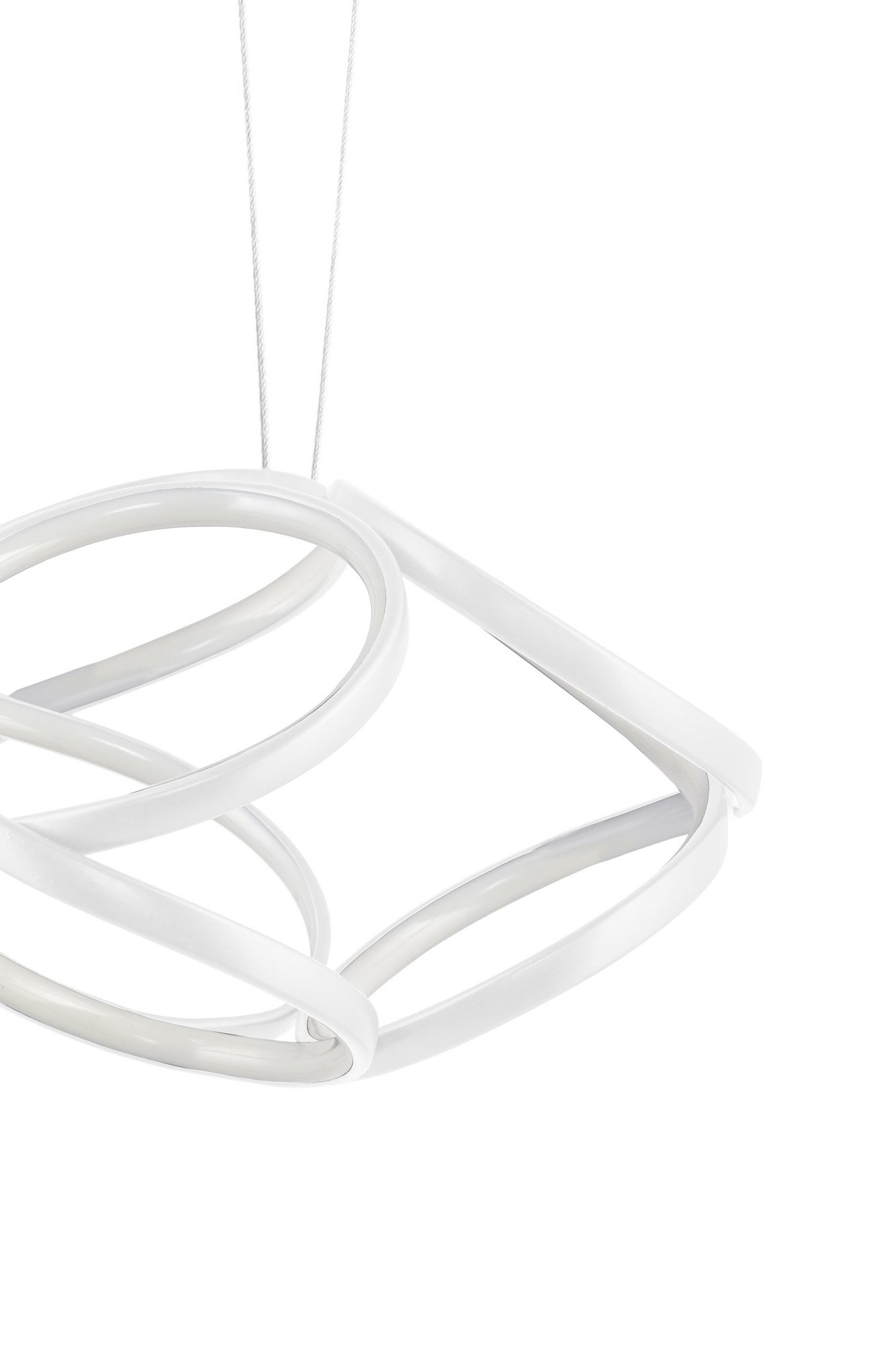 Candeeiro de Teto – 35 x 35 x 20 cm – Branco – Alumínio