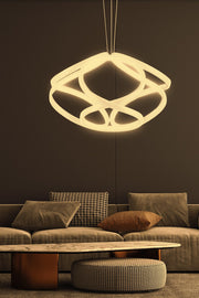 Candeeiro de Teto – 35 x 35 x 20 cm – Branco – Alumínio