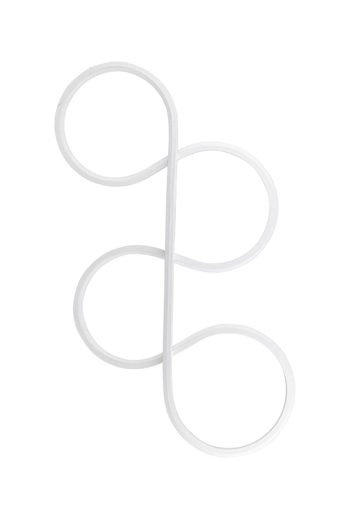 Candeeiro de Teto – Ajustável 0-80 cm – Branco – Alumínio