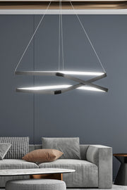 Candeeiro de Teto – 0-80 cm – Preto – Alumínio