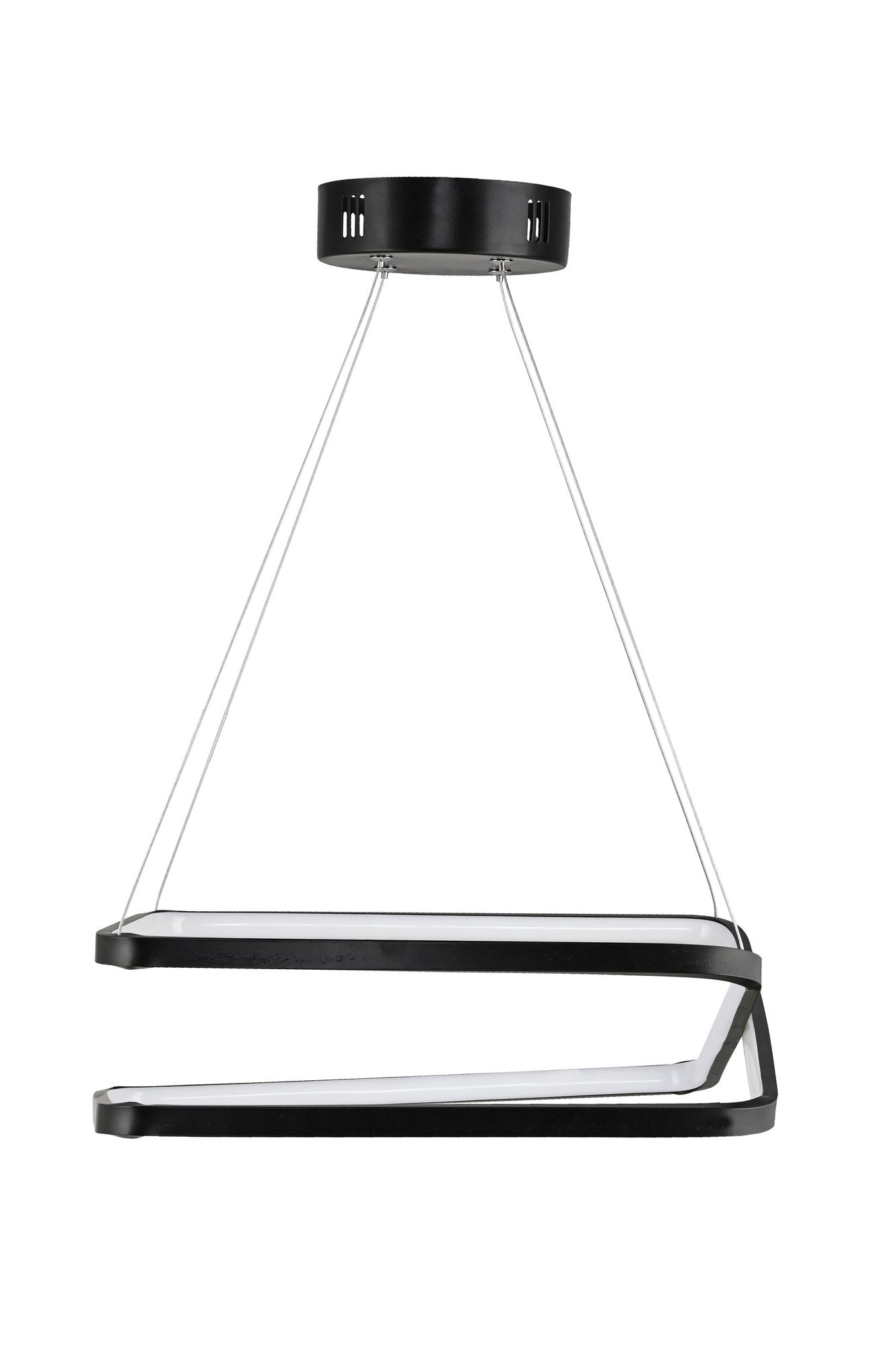 Candeeiro de Teto – 0-80 cm – Preto – Alumínio