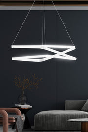 Candeeiro de Teto – 40 x 40 x 12 cm – Branco – Alumínio