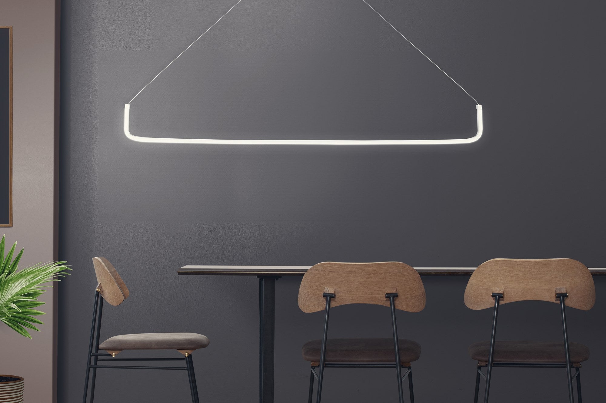 Candeeiro de Teto – 0 a 80 cm – Branco – Alumínio