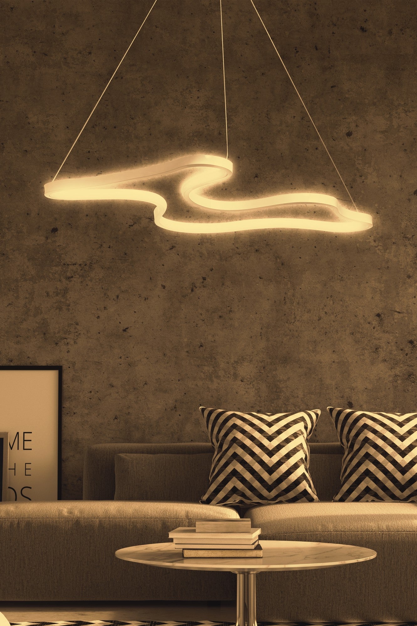 Candeeiro de Teto – 35 x 46 x 2 cm – Branco – Alumínio